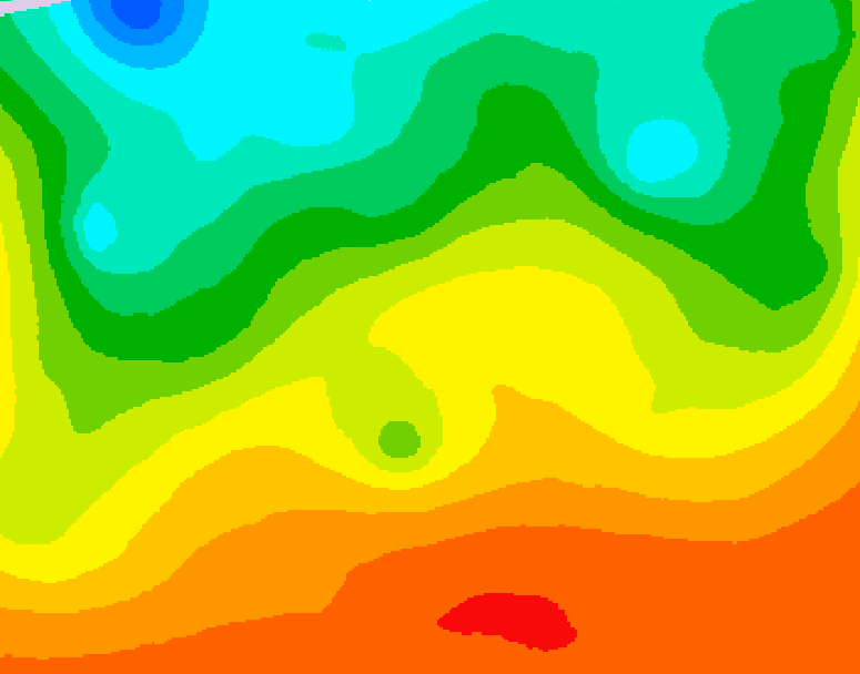 GDPS 500 millibar geopotential height 120 hour forecast chart for Canada based on 2026/08/27 1200Z data
