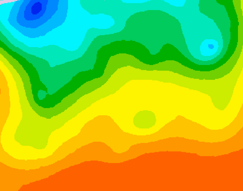 GDPS 500 millibar geopotential height 144 hour forecast chart for Canada based on 2026/08/27 1200Z data
