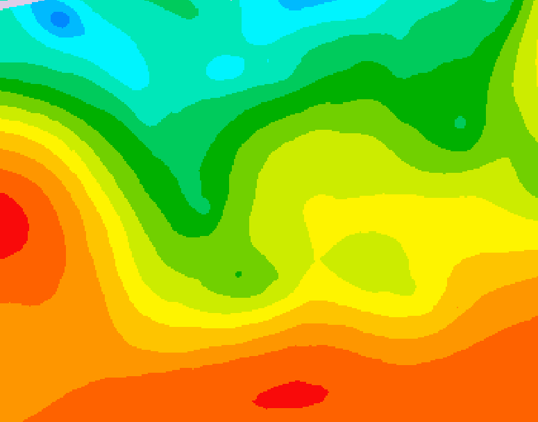 GDPS 500 millibar geopotential height 186 hour forecast chart for Canada based on 2026/08/27 1200Z data
