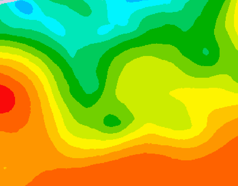 GDPS 500 millibar geopotential height 192 hour forecast chart for Canada based on 2026/08/27 1200Z data