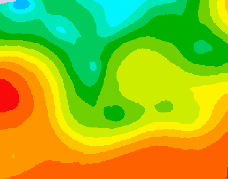 GDPS 500 millibar geopotential height 204 hour forecast chart for Canada based on 2026/08/27 1200Z data