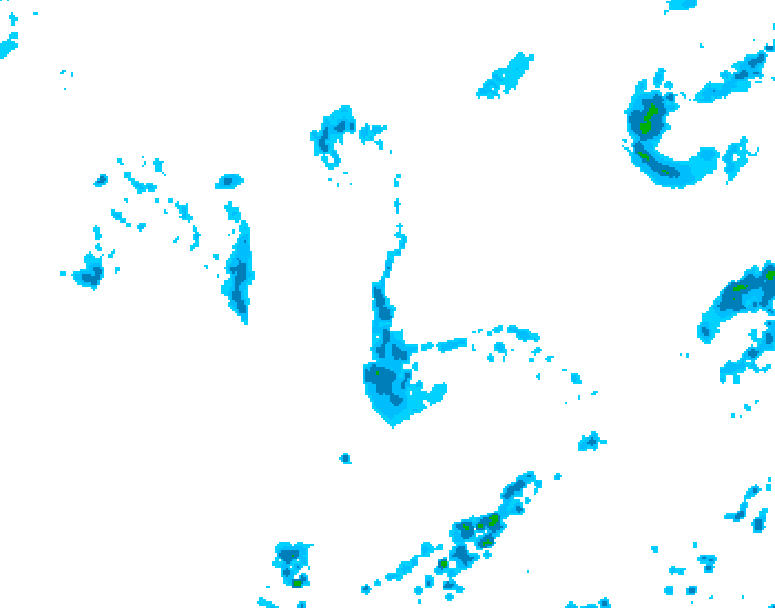 GDPS precipitation 234 hour forecast chart for Canada based on 2026/08/27 1200Z data