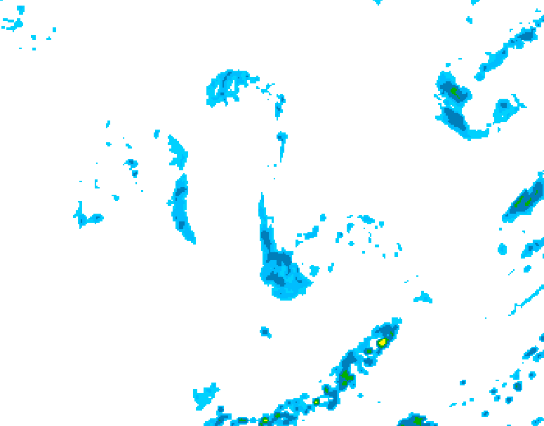GDPS precipitation 240 hour forecast chart for Canada based on 2026/08/27 1200Z data