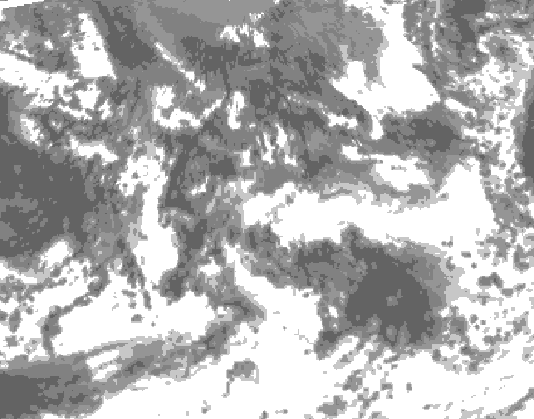 GDPS total cloud 168 hour forecast chart for Canada based on 2026/08/27 1200Z data