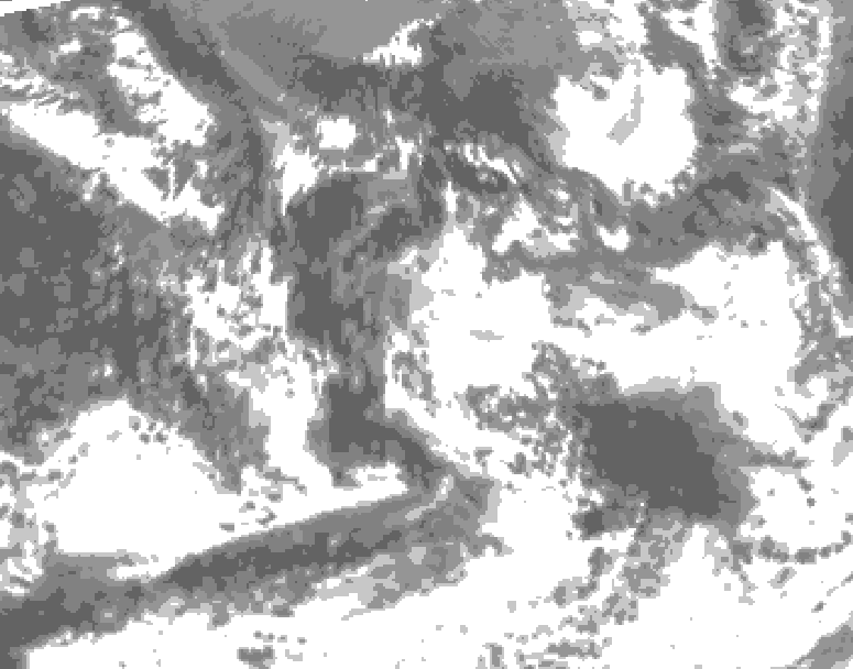 GDPS total cloud 180 hour forecast chart for Canada based on 2026/08/27 1200Z data
