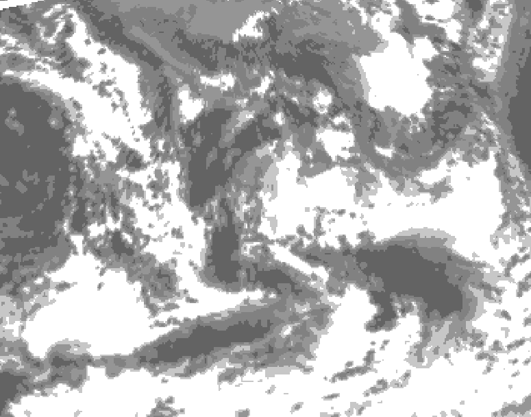 GDPS total cloud 186 hour forecast chart for Canada based on 2026/08/27 1200Z data