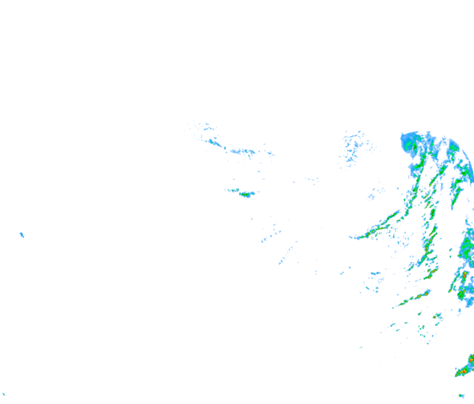 Weather radar data valid at 2026/08/27 16:54 UTC