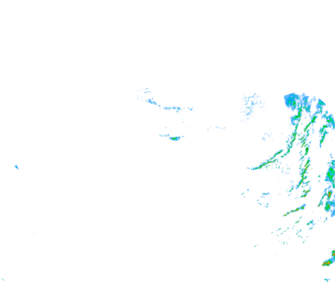 Weather radar data valid at 2026/08/27 17:06 UTC