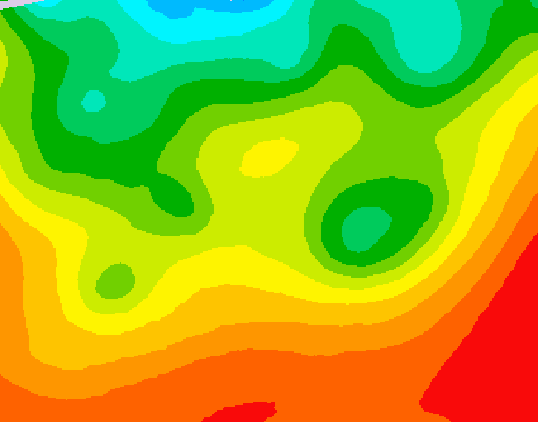 GDPS 500 millibar geopotential height 048 hour forecast chart for Canada based on 2026/08/28 0000Z data