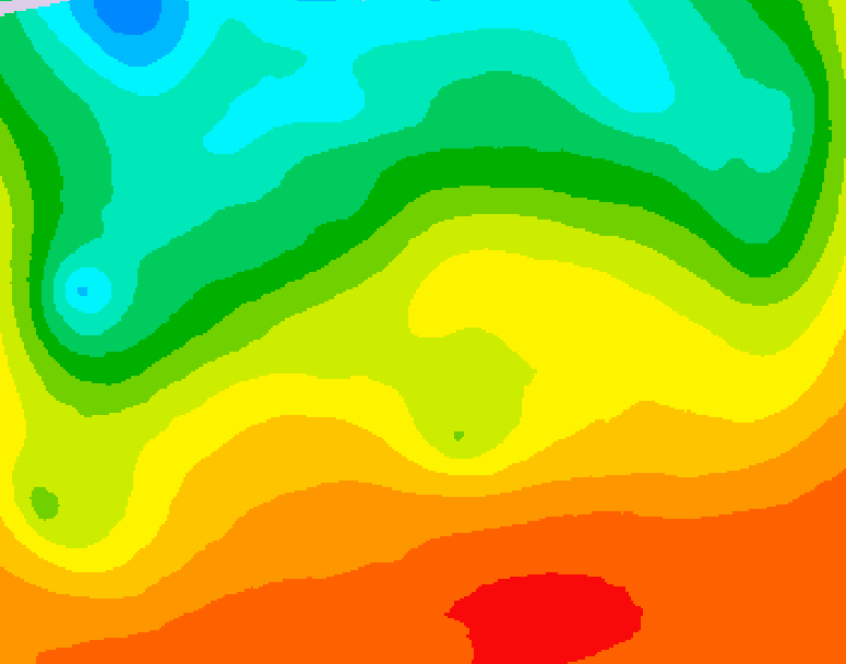 GDPS 500 millibar geopotential height 120 hour forecast chart for Canada based on 2026/08/28 0000Z data