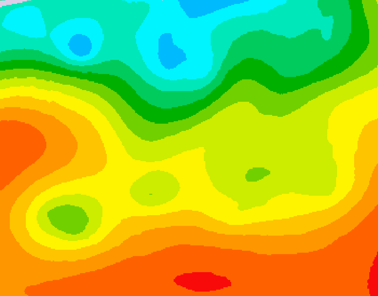 GDPS 500 millibar geopotential height 192 hour forecast chart for Canada based on 2026/08/28 0000Z data