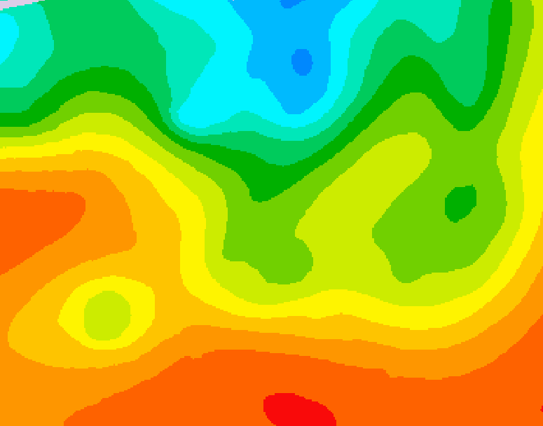 GDPS 500 millibar geopotential height 216 hour forecast chart for Canada based on 2026/08/28 0000Z data