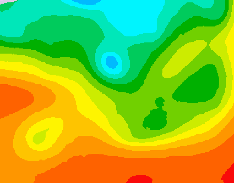 GDPS 500 millibar geopotential height 240 hour forecast chart for Canada based on 2026/08/28 0000Z data