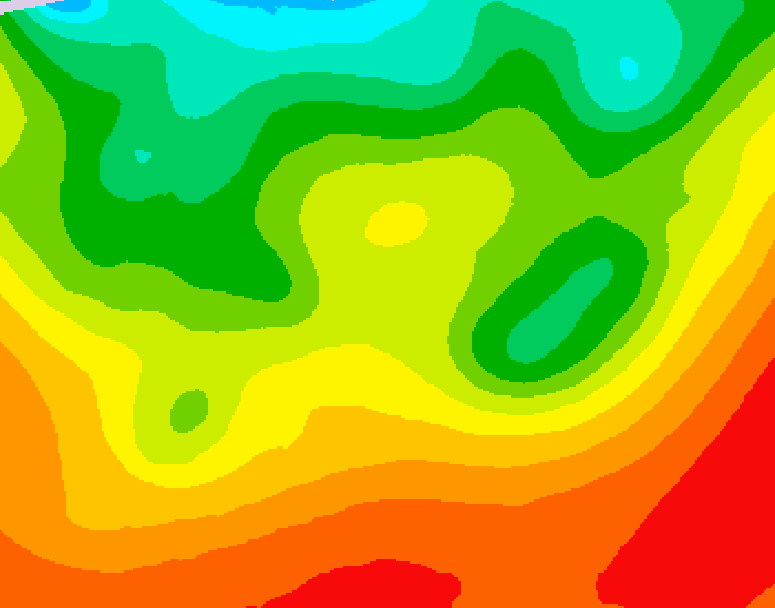 GDPS 500 millibar geopotential height 042 hour forecast chart for Canada based on 2026/08/28 1200Z data