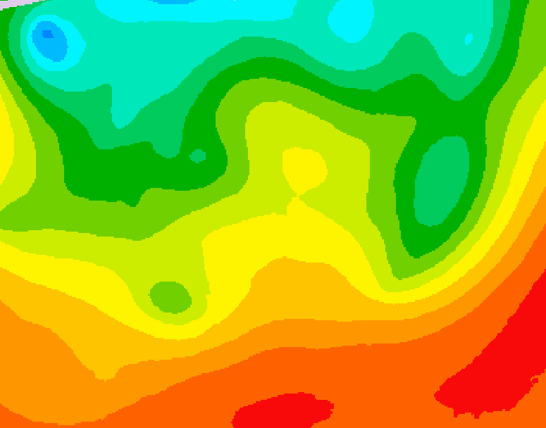 GDPS 500 millibar geopotential height 060 hour forecast chart for Canada based on 2026/08/28 1200Z data