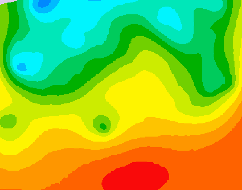 GDPS 500 millibar geopotential height 084 hour forecast chart for Canada based on 2026/08/28 1200Z data