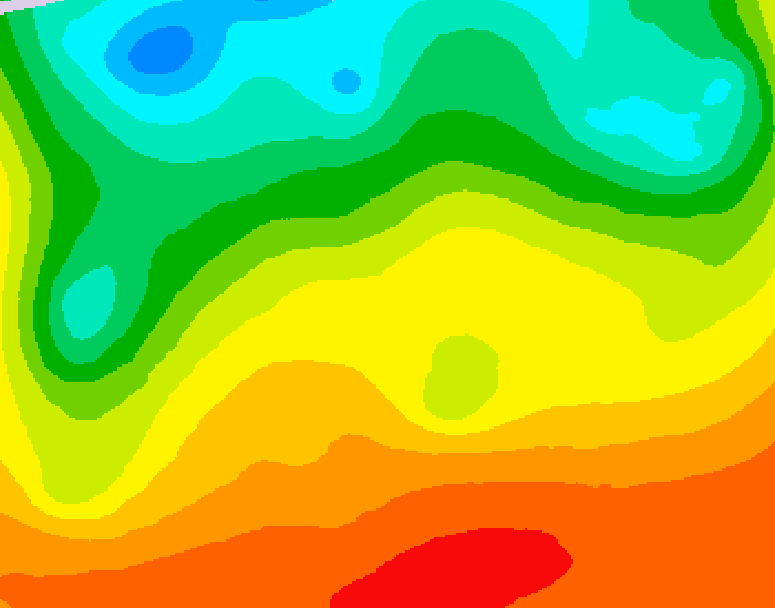 GDPS 500 millibar geopotential height 114 hour forecast chart for Canada based on 2026/08/28 1200Z data