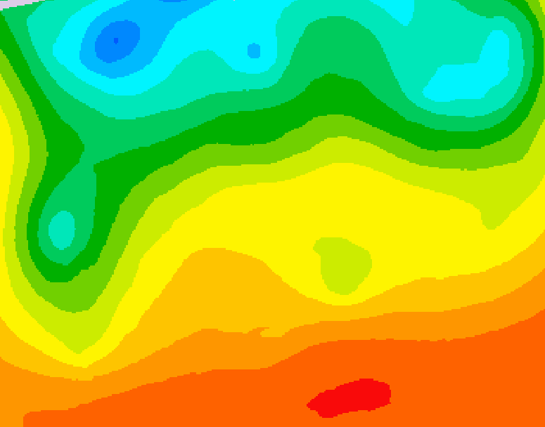 GDPS 500 millibar geopotential height 120 hour forecast chart for Canada based on 2026/08/28 1200Z data