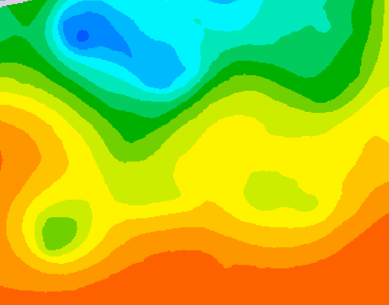 GDPS 500 millibar geopotential height 174 hour forecast chart for Canada based on 2026/08/28 1200Z data