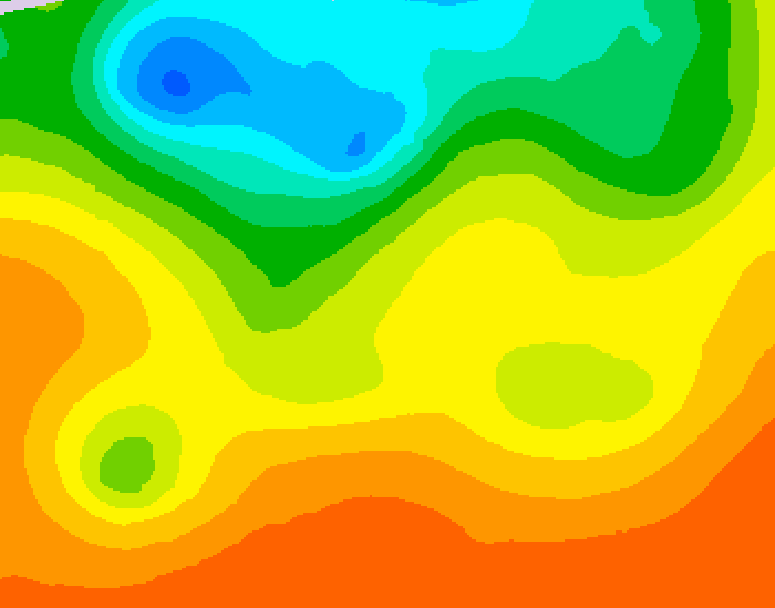 GDPS 500 millibar geopotential height 180 hour forecast chart for Canada based on 2026/08/28 1200Z data