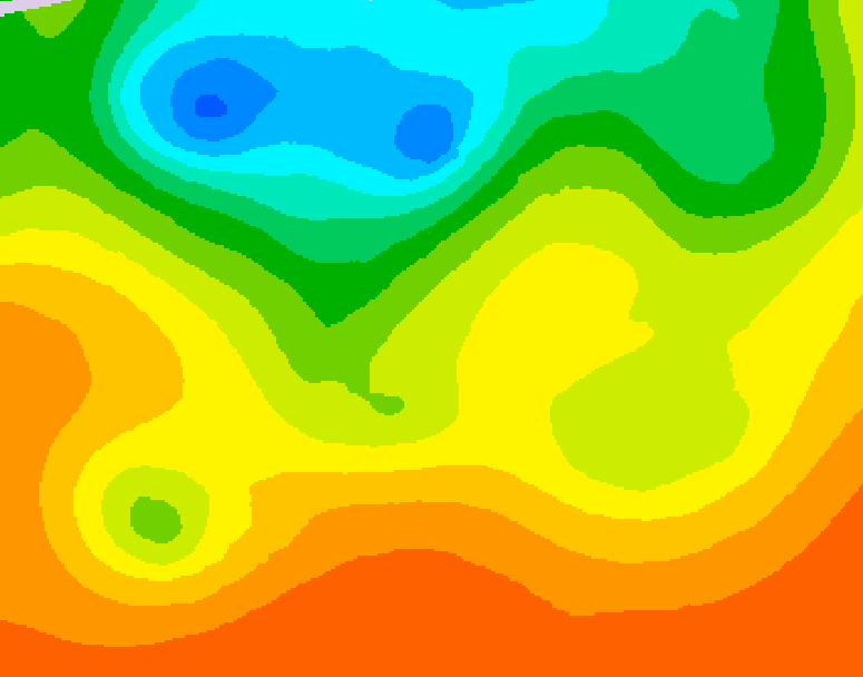 GDPS 500 millibar geopotential height 186 hour forecast chart for Canada based on 2026/08/28 1200Z data