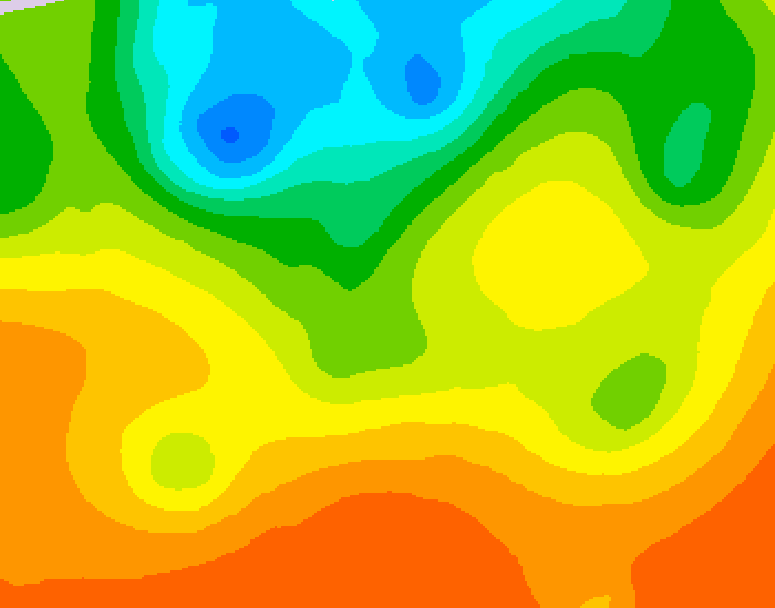 GDPS 500 millibar geopotential height 204 hour forecast chart for Canada based on 2026/08/28 1200Z data