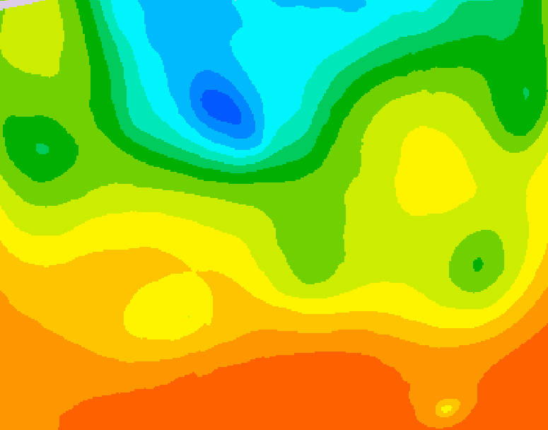 GDPS 500 millibar geopotential height 228 hour forecast chart for Canada based on 2026/08/28 1200Z data