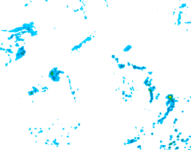 GDPS precipitation 012 hour forecast chart for Canada based on 2026/08/28 1200Z data