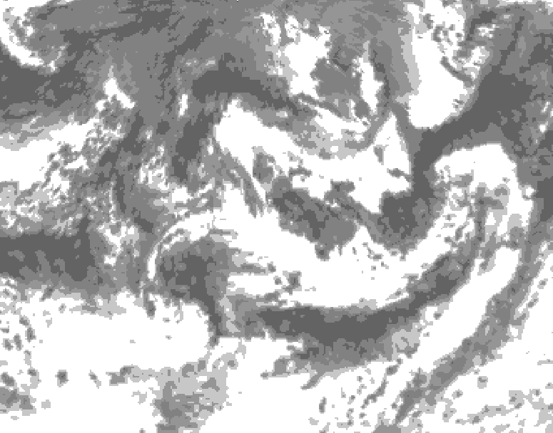 GDPS total cloud 060 hour forecast chart for Canada based on 2026/08/28 1200Z data