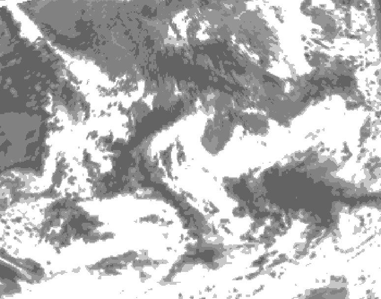GDPS total cloud 168 hour forecast chart for Canada based on 2026/08/28 1200Z data