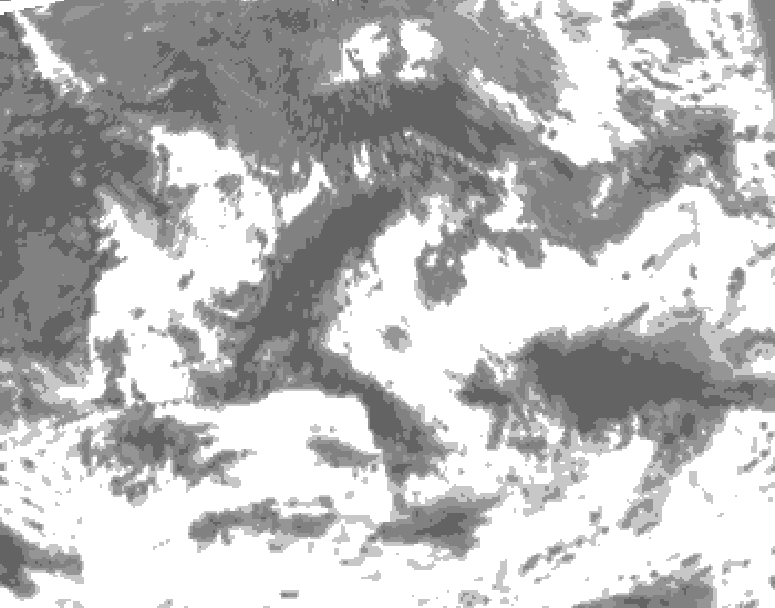 GDPS total cloud 174 hour forecast chart for Canada based on 2026/08/28 1200Z data