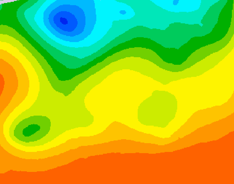 GDPS 500 millibar geopotential height 144 hour forecast chart for Canada based on 2026/08/29 0000Z data