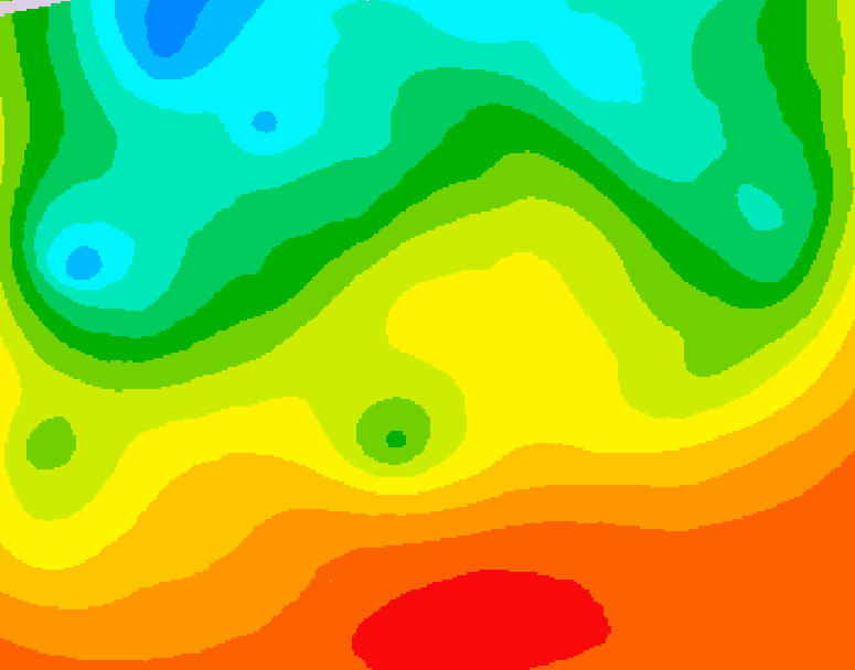 GDPS 500 millibar geopotential height 066 hour forecast chart for Canada based on 2026/08/29 1200Z data