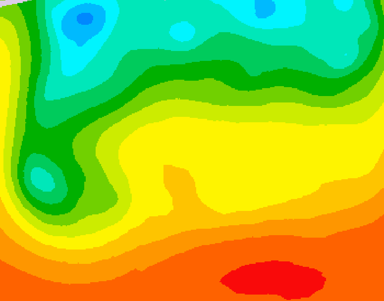 GDPS 500 millibar geopotential height 108 hour forecast chart for Canada based on 2026/08/29 1200Z data