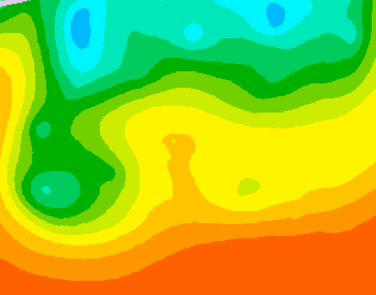 GDPS 500 millibar geopotential height 120 hour forecast chart for Canada based on 2026/08/29 1200Z data