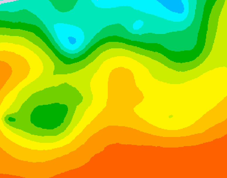 GDPS 500 millibar geopotential height 144 hour forecast chart for Canada based on 2026/08/29 1200Z data