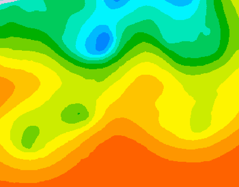 GDPS 500 millibar geopotential height 162 hour forecast chart for Canada based on 2026/08/29 1200Z data
