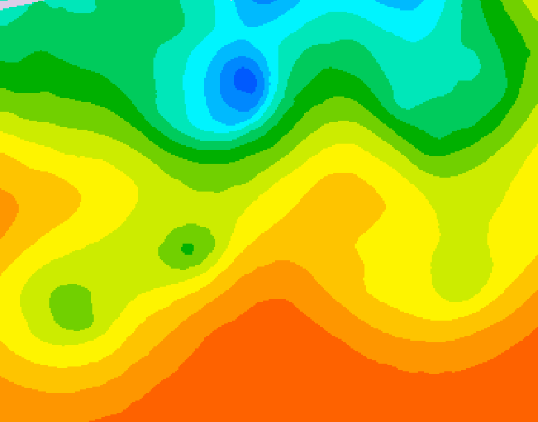 GDPS 500 millibar geopotential height 168 hour forecast chart for Canada based on 2026/08/29 1200Z data