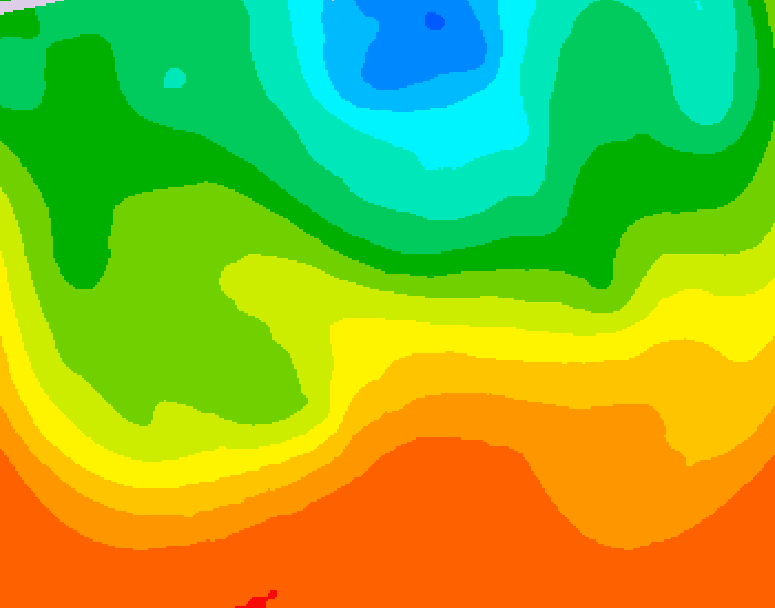 GDPS 500 millibar geopotential height 228 hour forecast chart for Canada based on 2026/08/29 1200Z data