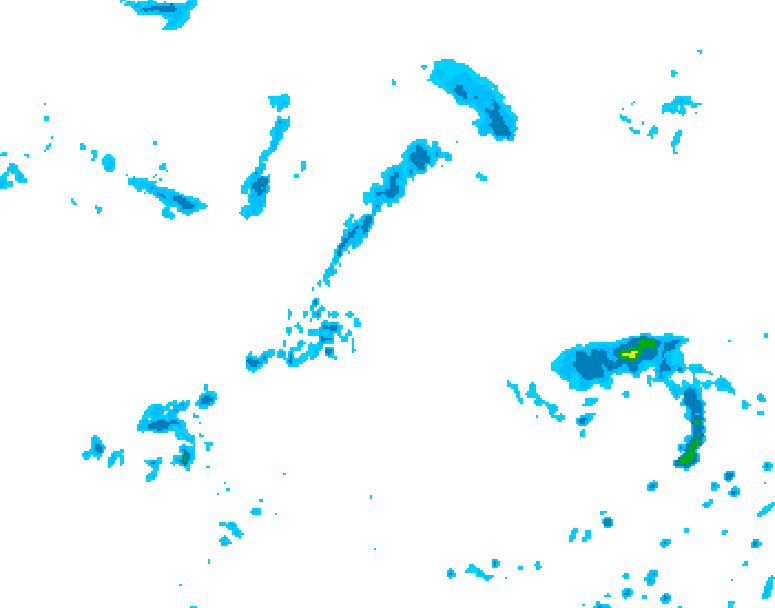GDPS precipitation 168 hour forecast chart for Canada based on 2026/08/29 0000Z data