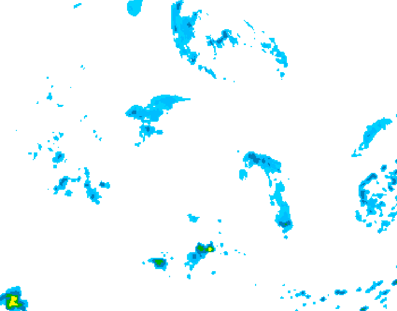 GDPS precipitation 234 hour forecast chart for Canada based on 2026/08/29 0000Z data