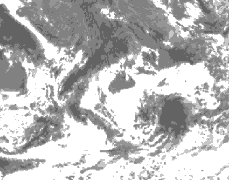 GDPS total cloud 144 hour forecast chart for Canada based on 2026/08/29 0000Z data