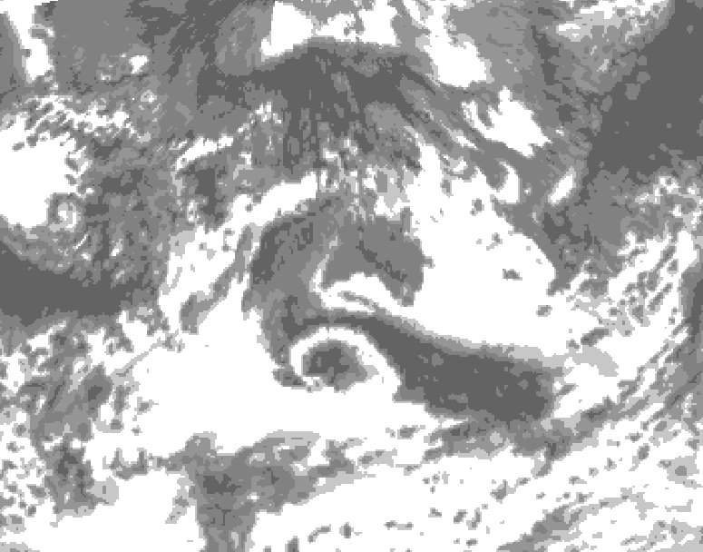 GDPS total cloud 066 hour forecast chart for Canada based on 2026/08/29 1200Z data