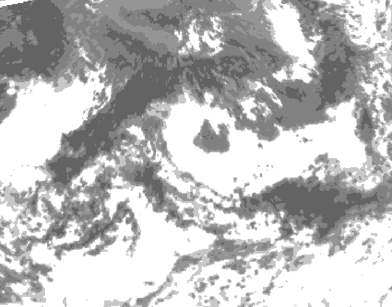 GDPS total cloud 138 hour forecast chart for Canada based on 2026/08/29 1200Z data