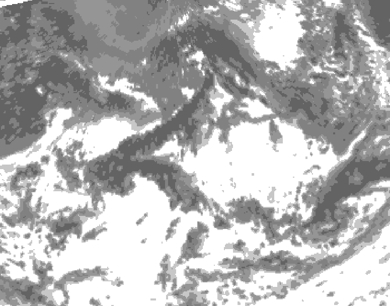 GDPS total cloud 168 hour forecast chart for Canada based on 2026/08/29 1200Z data