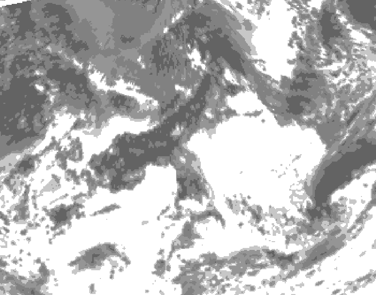 GDPS total cloud 174 hour forecast chart for Canada based on 2026/08/29 1200Z data