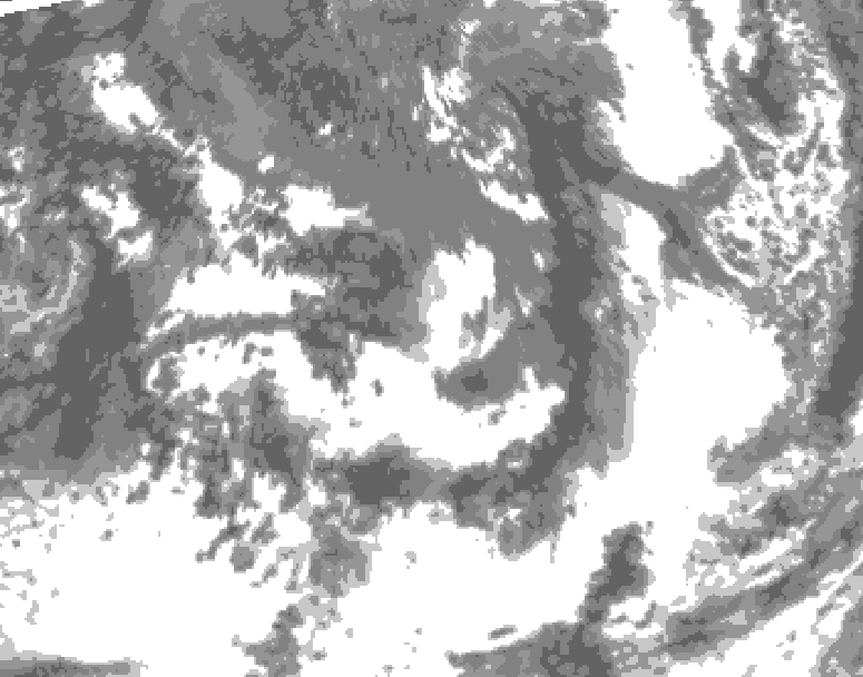 GDPS total cloud 210 hour forecast chart for Canada based on 2026/08/29 1200Z data