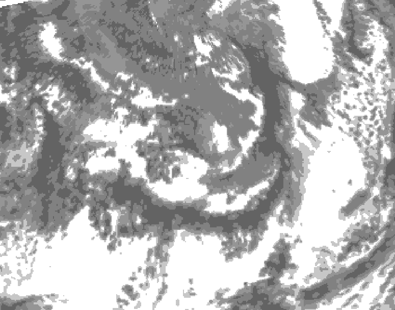GDPS total cloud 216 hour forecast chart for Canada based on 2026/08/29 1200Z data