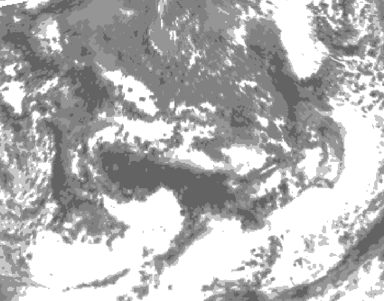 GDPS total cloud 234 hour forecast chart for Canada based on 2026/08/29 1200Z data