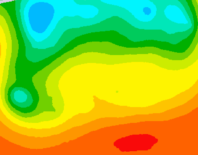 GDPS 500 millibar geopotential height 096 hour forecast chart for Canada based on 2026/08/30 0000Z data